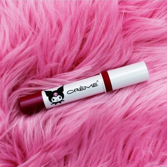 Creme Shop X Kuromi Hello Lippy Lip Balm ~ Angelic Rose ~ Rose Flavored - Picture 3 of 3